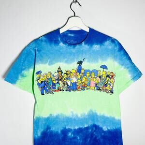 The Simpsons Tie Dye Character Shirt